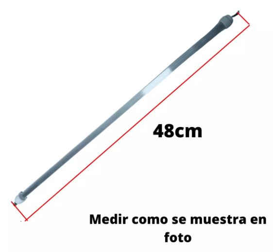 VELA CUARZO LARGA PARA ESTUFA COMPLETA (45 CM)