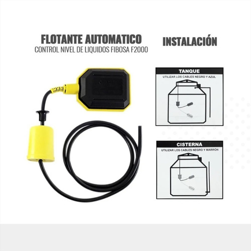 AUTOMATICO PARA TANQUE DE AGUA 1,5M BLIN-F2000 FIBOSA