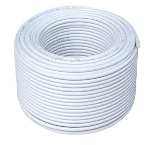 CABLE TV COAXIL BLANCO (75 ohms)