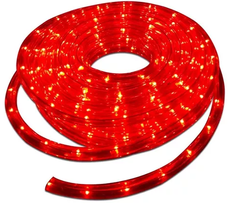 MANGUERA LUCES LED EXTERIOR 5 MTS ROJA